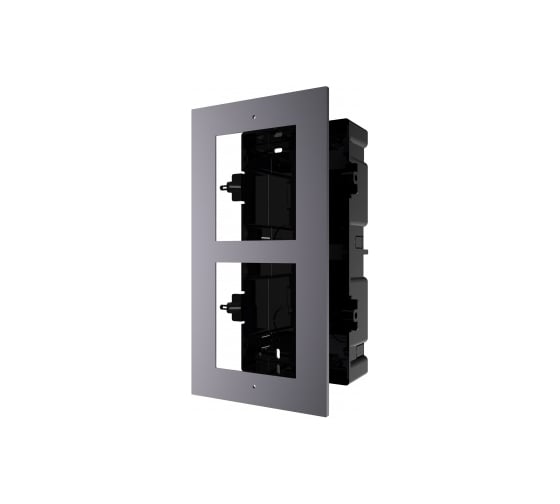 Изображение товара Врезная монтажная рамка на 2 модуля Hikvision DS-KD-ACF2/Plastic УТ-00017237