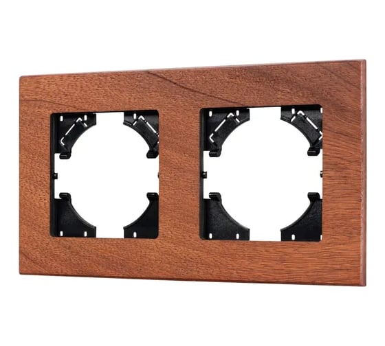 Изображение товара Рамка из натурального дерева Arlight FRM-XSILO-WD-2-NL 1шт 0 050871