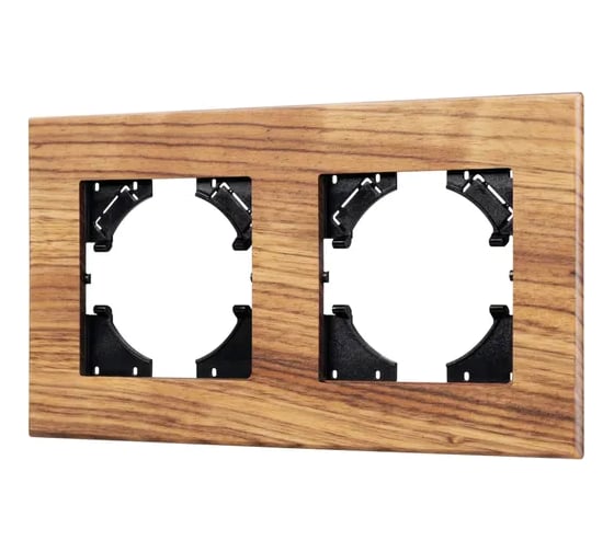 Изображение товара Рамка из натурального дерева Arlight FRM-XSILO-WD-2-SNL 1шт 0 051273