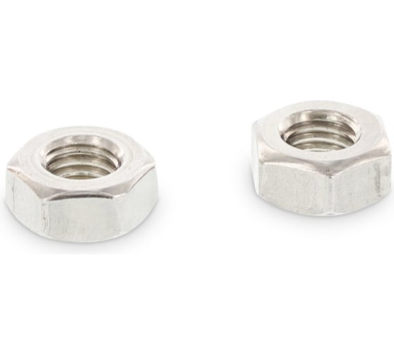 Изображение товара Гайка шестигранная Edelfix DIN 934 М12 А4, нержавеющая, 10 шт 934412 10