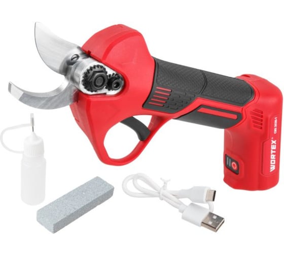 Изображение товара Аккумуляторный секатор WORTEX CBS 2030-1 бесщеточный, 7.2 В, ветки до 25 мм 1334890