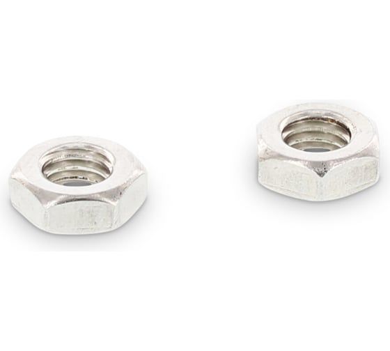 Изображение товара Гайка шестигранная низкая Edelfix DIN 936 М10 А2-035, нержавеющая, 10 шт 936210 10