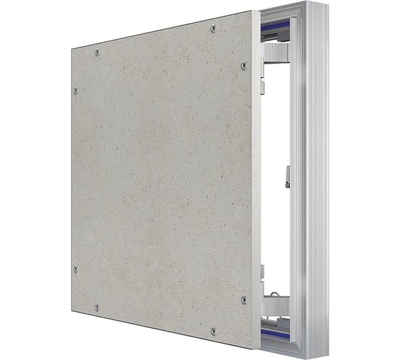 Изображение товара Люк ревизионный EVECS D Ceramo Optimum 400x400 скрытый монтаж петля алюминий D4040 Ceramo Optimum