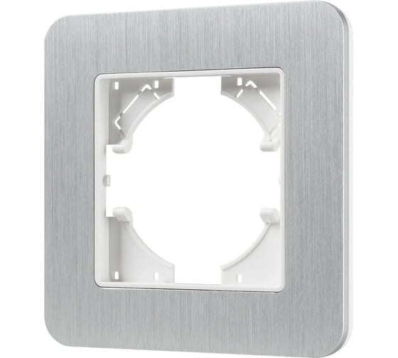 Изображение товара Рамка Arlight FRM-AKIRY-AL-1-SR алюминиевая, 1шт 0 049680