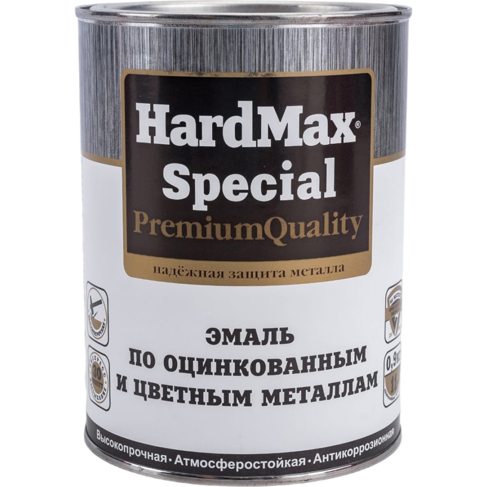 фото Эмаль по оцинкованным и цветным металлам hardmax