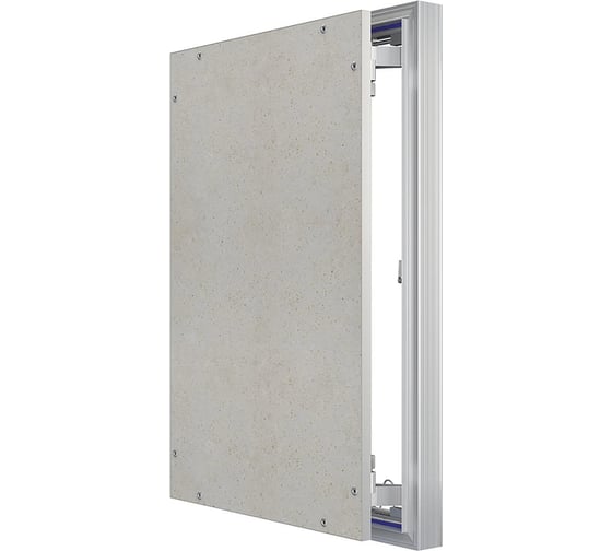 Изображение товара Люк ревизионный EVECS D Ceramo Optimum 400x600 скрытый монтаж петля алюминий D4060 Ceramo Optimum