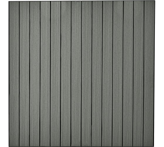 Изображение товара Мягкие реечные панели LAKO DECOR в комплекте 5 шт, 600-600 мм, серый LKD-RE-6060-SYMW004-KO