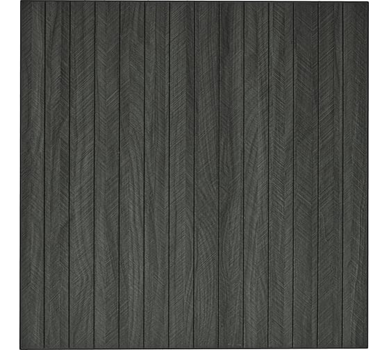 Изображение товара Мягкие реечные панели LAKO DECOR в комплекте 5 шт, 600-600 мм, тёмно-серый LKD-RE-6060-YGW008-KO