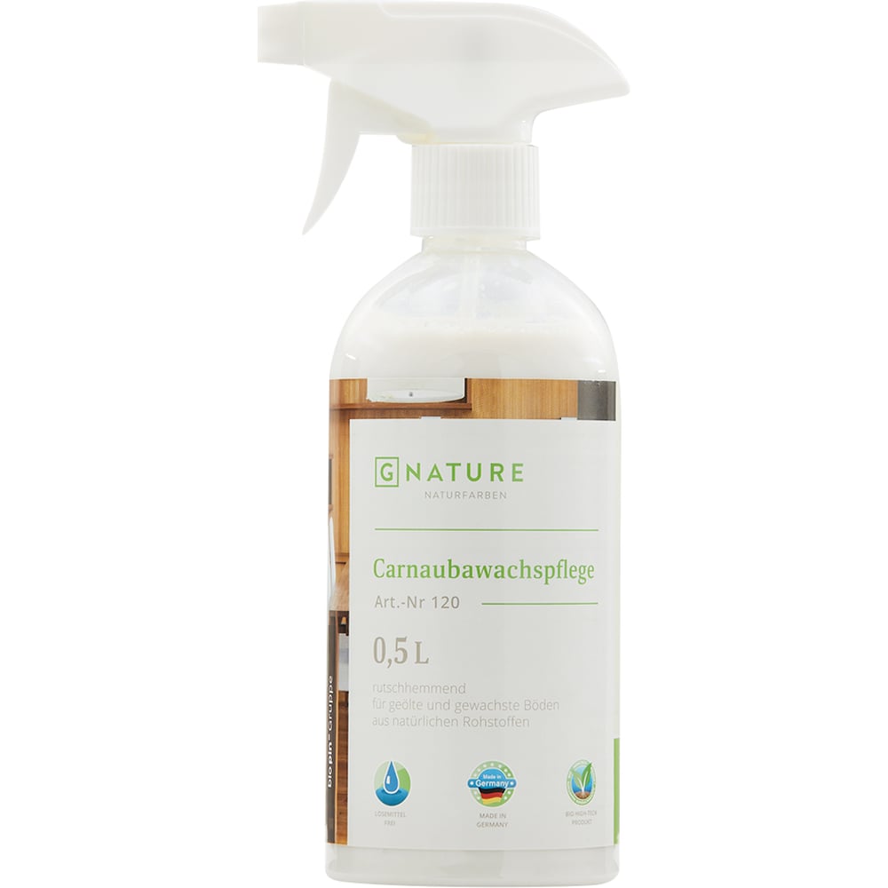 Изображение товара Воск-уход GNature Карнауба 120 0.5 л для внутренней реставрации мебели