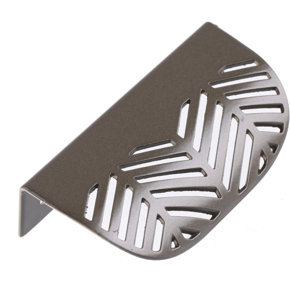 Изображение товара Накладная перфорированная ручка Стройбат 64 мм из стали для корпусной мебели