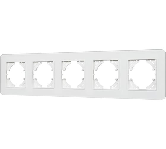 Изображение товара Рамка стеклянная Arlight FRM-OMALI-GS-5-WH 1шт 0 049704
