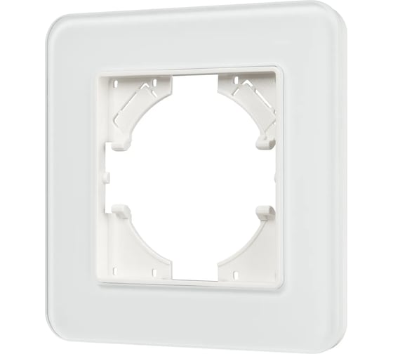 Изображение товара Рамка стеклянная Arlight FRM-OMALI-SFGS-1-WH 1шт 0 049675