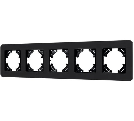 Изображение товара Рамка стеклянная Arlight FRM-OMALI-SFGS-5-BK 1шт 0 049721