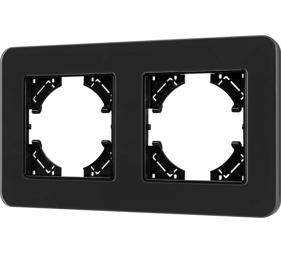 Изображение товара Рамка стеклянная Arlight FRM-OMALI-SFGS-2-BK 1шт 0 049709