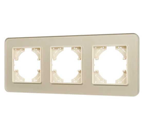 Изображение товара Рамка стеклянная Arlight FRM-OMALI-SFGS-3-GD 1шт 0 049715