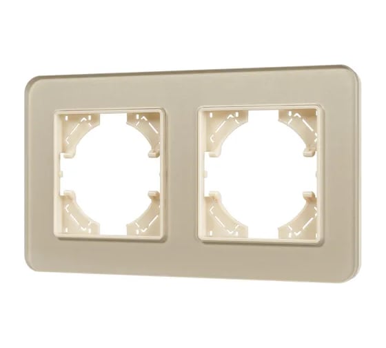 Изображение товара Рамка стеклянная Arlight FRM-OMALI-SFGS-2-GD 1шт 0 049711