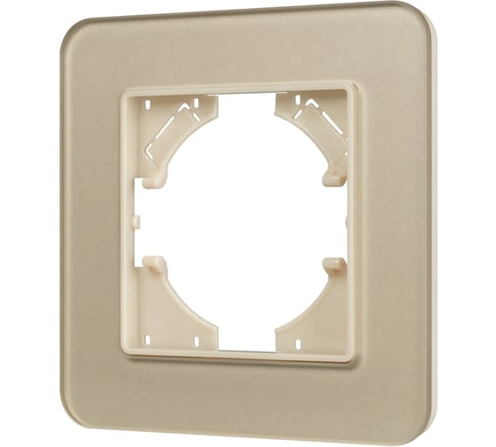 Изображение товара Рамка стеклянная Arlight FRM-OMALI-SFGS-1-GD 1шт 0 049679