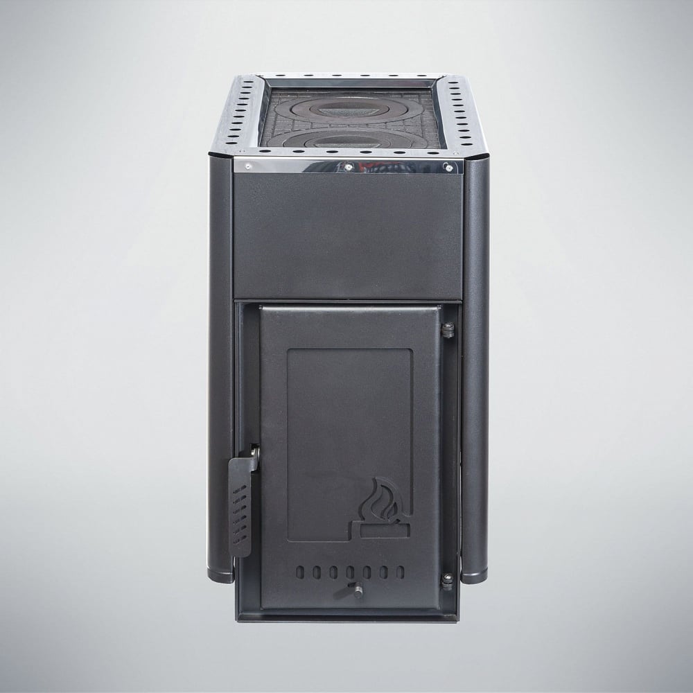 Изображение товара Дровяная печь Варвара Уют 2-конфорочная ОУ-2К для загородного дома