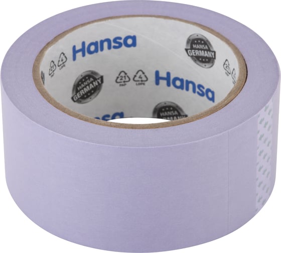 Изображение товара Малярная лента HANSA Professional из японской рисовой бумаги для деликатных поверхностей, фиолетовая, 48 мм 50 м 702748