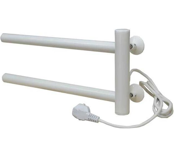 Изображение товара Электрический полотенцесушитель кухонный Тера Игла 180x400, белый, настенный, кнопка ПСН-87-04б