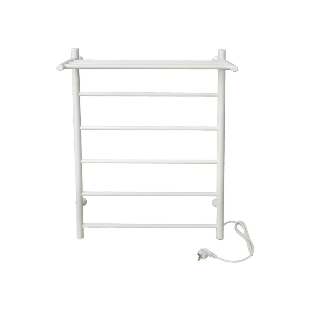 Изображение товара Электрический полотенцесушитель Тера Классика 500x800 с полкой белый