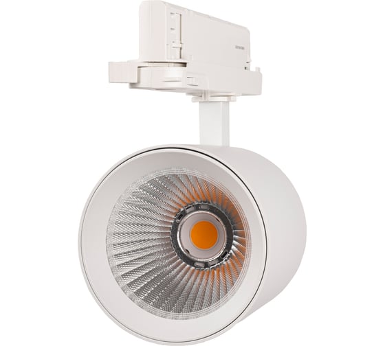 Изображение товара Светильник светодиодный трековый трехфазный Jazzway 3P PTR 7030 30Вт 3000K 36град. WH белый IP40 5062733