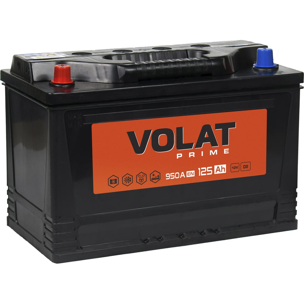 Изображение товара Аккумуляторная батарея VOLAT Prime Professional 125Ah L+ VST1251 для автомобилей