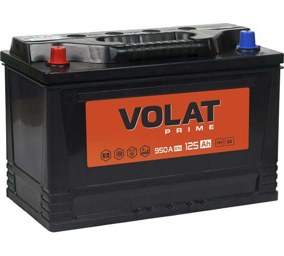 Изображение товара Аккумуляторная батарея VOLAT Prime Professional 125Ah L+ VST1251