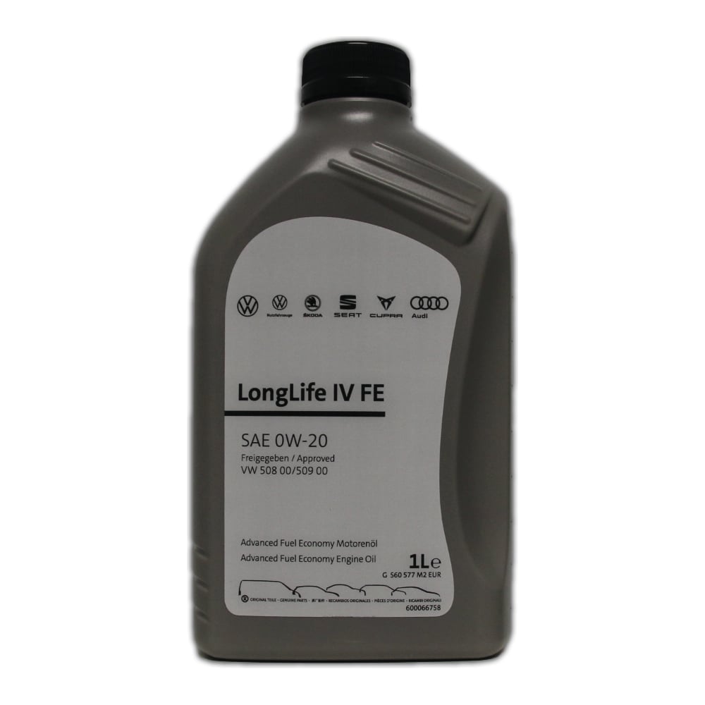 Изображение товара Моторное масло VOLKSWAGEN VW Longlife IV 0W-20 1 л синтетика OEM 508 00