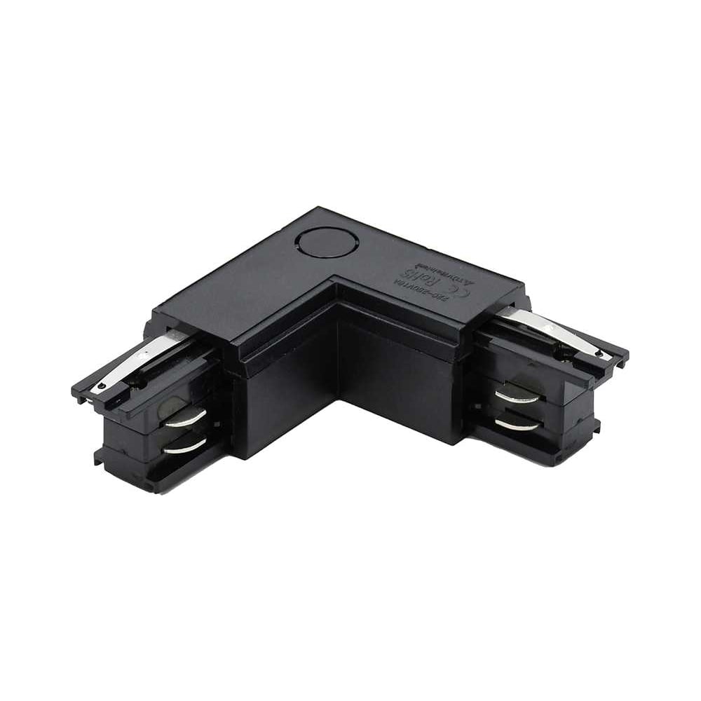 Изображение товара Коннектор L-образный для шинопровода Jazzway 3P PTR CL-BL OUT внешний черный 5063112