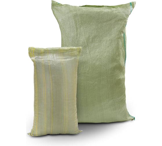 Изображение товара Мешок полипропиленовый зеленый ВКТ-Трейд 90x130 см, 500 шт В0000002866