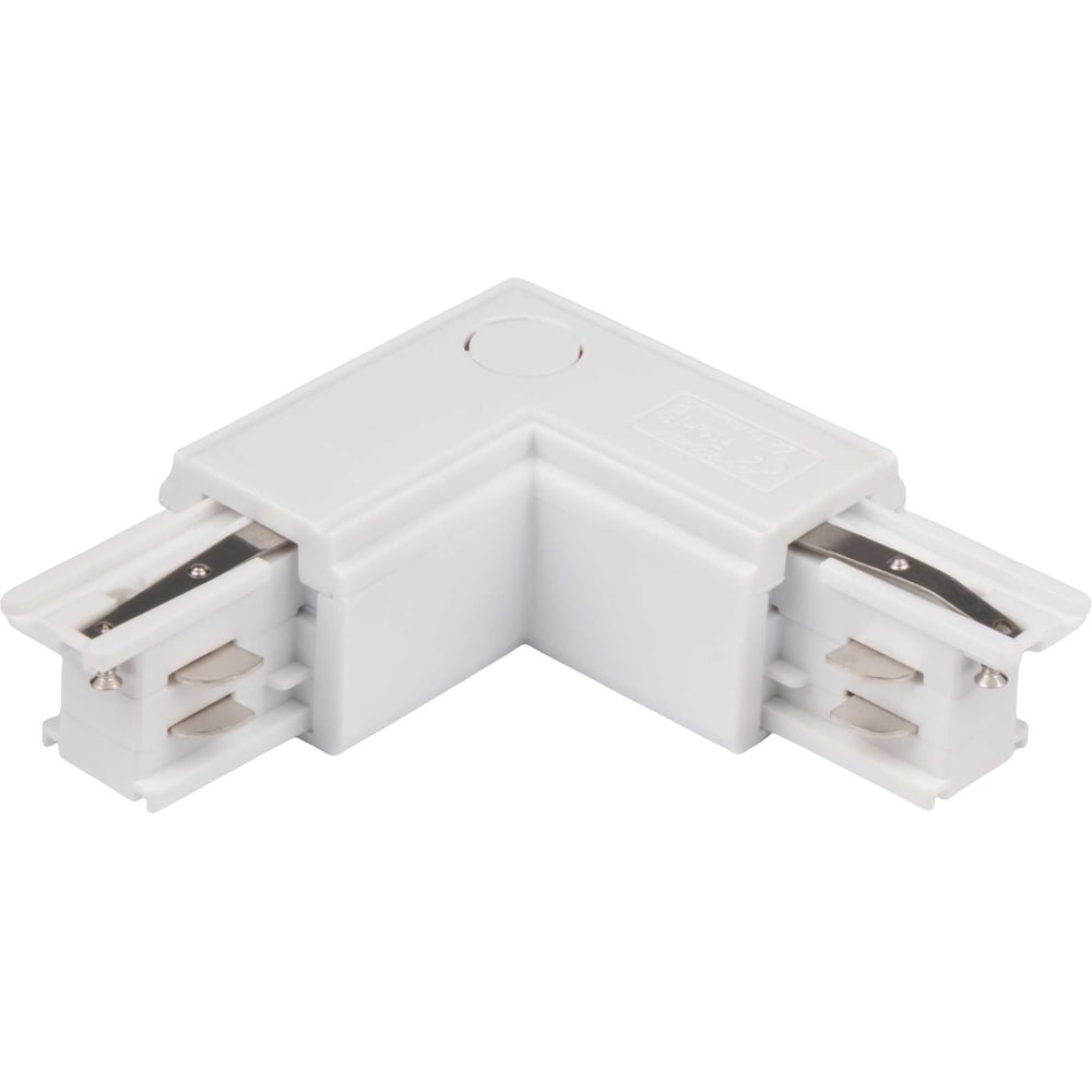 Изображение товара L-образный коннектор для шинопровода трехфазный Jazzway PTR CL-WH INT белый