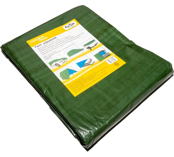 Изображение товара Тент строительный ВКТ-Трейд 4x5 м, 1 шт В0000025198