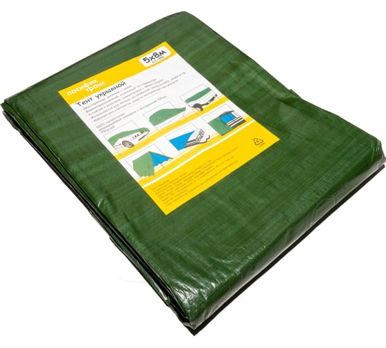 Изображение товара Тент строительный ВКТ-Трейд 5x8 м, 1 шт И0000003349