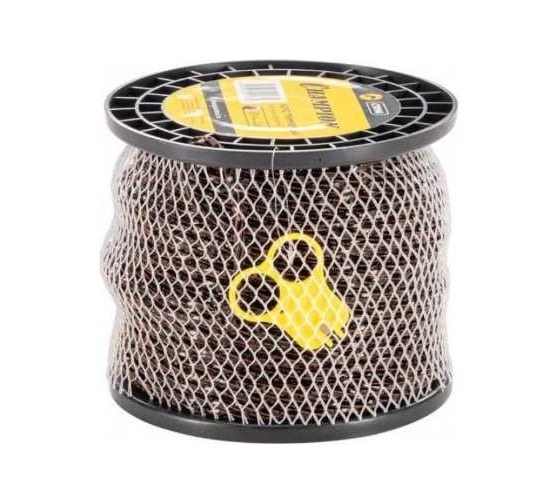 Изображение товара Корд триммерный CHAMPION Hurricane saw twist 3.3 мм, 49 м (зубчатый витой)+нож C7089