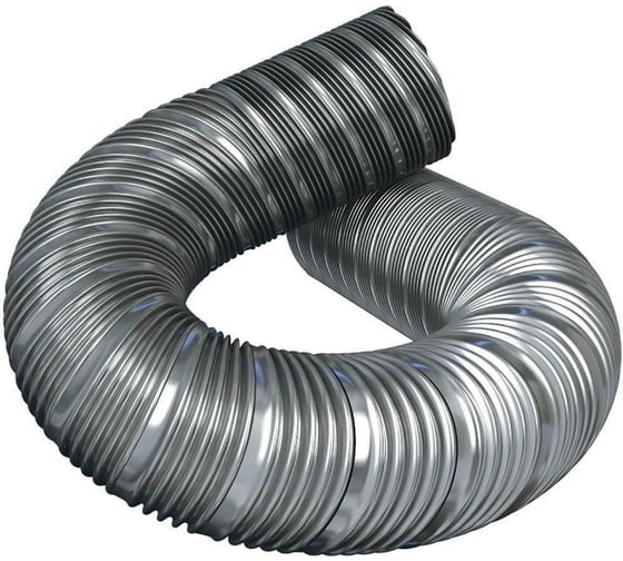 Изображение товара Воздуховод ERA FD D125 спирально-навивной L1.5м нерж.сталь 12,5FD1,5