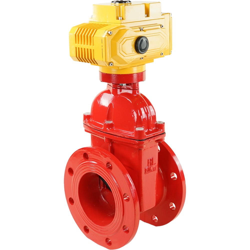 Изображение товара Задвижка DN.ru 30ч939р GGG50-EPDM-F4-RED Ду200 Ру16 электропривод MT-300 380В