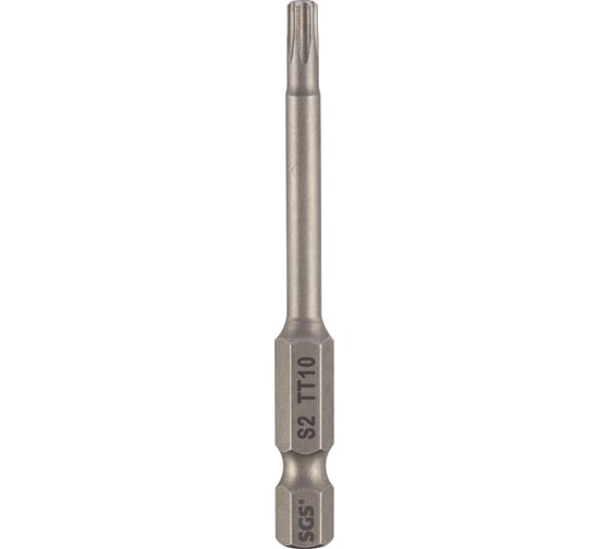 Изображение товара Бита SGS TORX с отверстием T10Hх65мм S2 1шт 6365-TT10