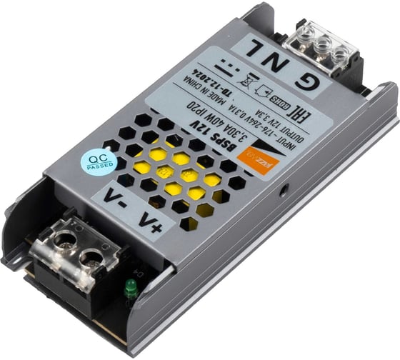 Изображение товара Блок питания для светодиодной ленты Jazzway BSPS 12В 3.30А=40Вт IP20 5062122