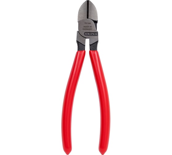 Изображение товара Бокорезы Knipex, 160 мм, 62 HRC, чёрн., 1-к ручки, KN-7001160SB