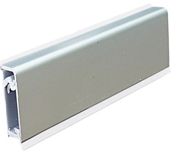 Изображение товара Алюминиевый плинтус GTV L-3.0, серебро 12006