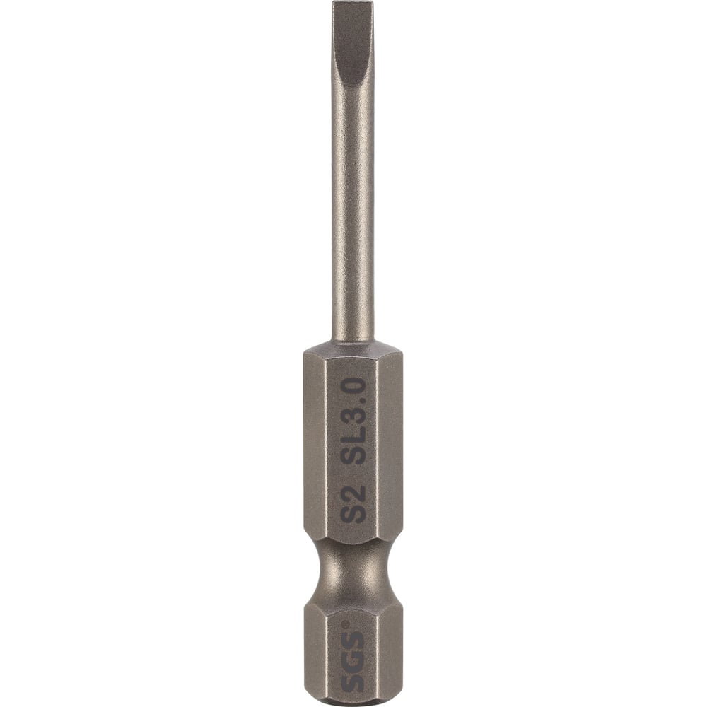 Изображение товара Бита SGS шлицевая SL3.0x0.5х50мм S2 1шт