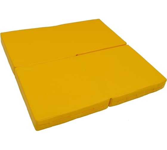 Изображение товара Мат КМС № 11 складной, 4 сложения, жёлтый СГ000003546