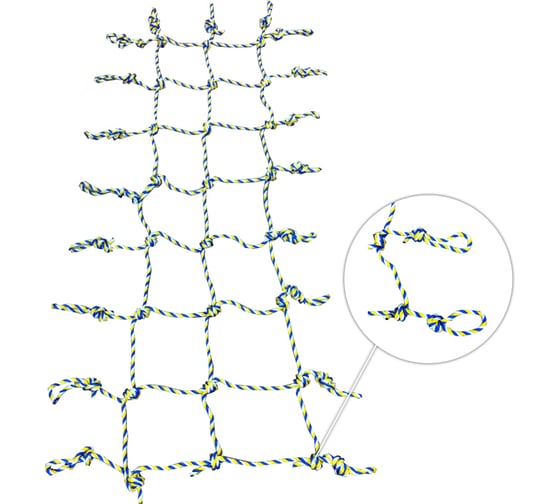 Изображение товара Сетка КМС к детскому спортивному комплексу (ДСК) 1х2 м 555