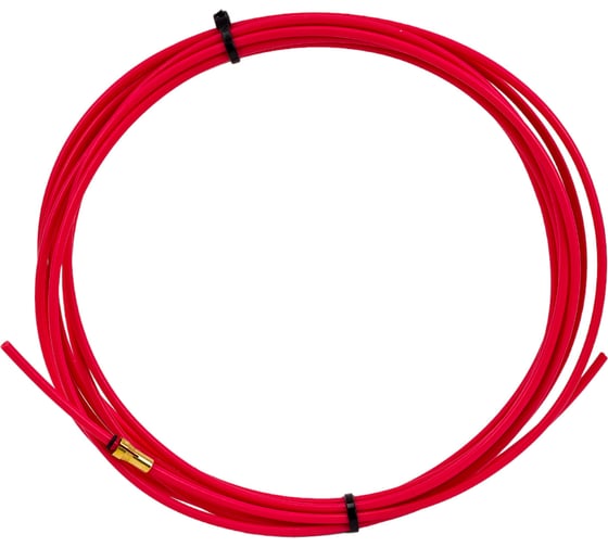 Изображение товара Канал подающий тефлоновый Basic (1-1.2 мм; 5.5 м; красный) Оберон BS126.0028