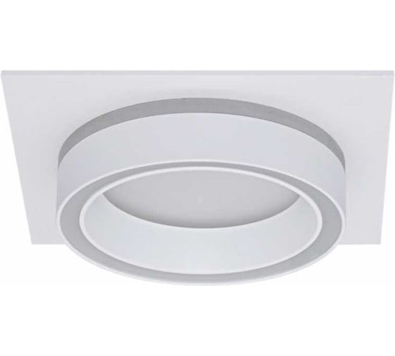 Изображение товара Светильник EKS GX53 TERRA квадрат белый, встраиваемый 0У-00004900