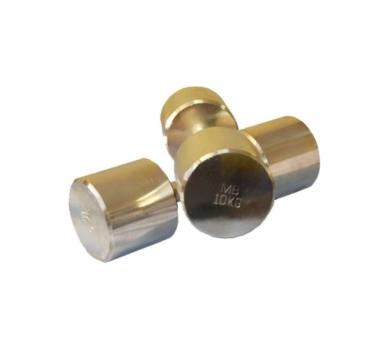 Изображение товара Неразборная гантель Barbell Фитнесс 10 кг, хром 237