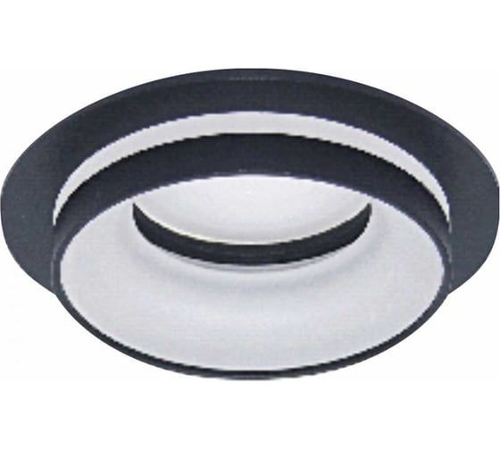 Изображение товара Светильник EKS MR16 NOVA круг черный, встраиваемый 0У-00004905