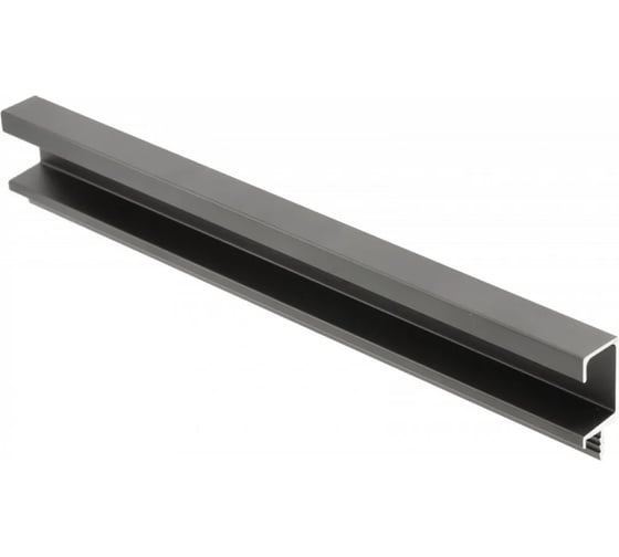 Изображение товара Врезная ручка GTV FIRM C L-3,5 м, черный матовый PA-FIRM-C3500-20M