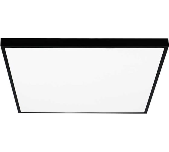 Изображение товара Светильник светодиодный Jazzway PPL 588/G OPAL 40Вт 4000K BLACK IP40 588×588×25 панель встраиваемая для потолка Грильято 5062023